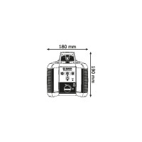 Bosch građevinski laserski nivelir GRL 300 HV Professional+LR1