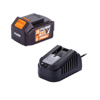 Villager set punjač i baterija FUSE 18V 3Ah