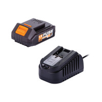 Villager set punjač i baterija FUSE 18V 1.5Ah