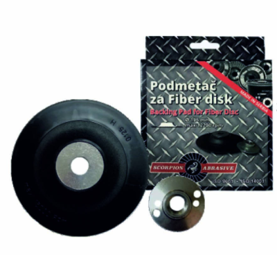 Gumeni disk 125mm  Scorpion