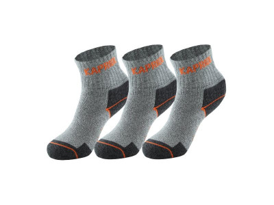 Kapriol SET ČARAPA 3/1 SIVE - KRATKE