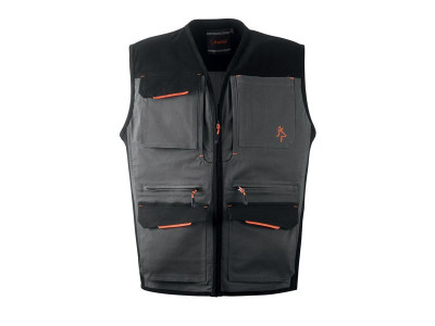 Kapriol prsluk INDUSTRY SIVO/CRNI