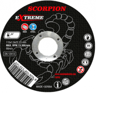 Rezna ploča 115x1.0x22.23 S.EXTREME