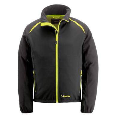 Kapriol jakna softshell Evo crno/žuta